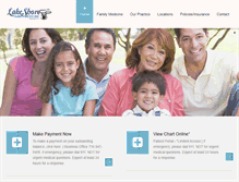 Tablet Screenshot of lakeshorefamilymedicine.com